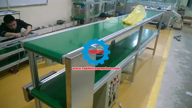 Băng chuyền lắp ráp 2 tầng